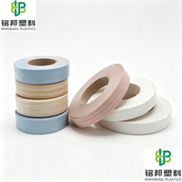 Bande de chant PVC Mingbang E1 Grade, écologique, multicolore, effet bois, avec film protecteur pour meubles sur mesure pour toute la maison