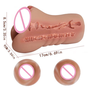Masturbateur réaliste en TPE, jouet de masturbation féminin avec sensation de toucher réel pour hommes - Product Image 3