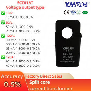 Sct016t Split-Core hiện tại biến áp | 0.2-0.5% chính xác, 10-120a AC, điện áp/hiện tại đầu ra - Product Image 6