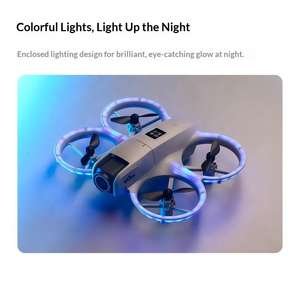 Drone de voltige GT3 68g RC à <span class=keywords><strong>grand</strong></span> écran lumineux, lumières LED, double caméra 4K, mini quadricoptère pliable avec stabilisation optique – Offre Spéciale - Product Image 6