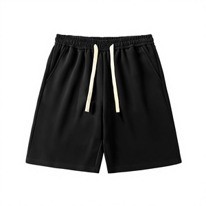 Ropa Deportiva para Hombre, Pantalones Cortos con Estampado de Leopardo, Transpirables, de Secado Rápido, con Cierre de Cordón, Logotipo Personalizado, Dobladillo Dividido, 5 Pulgadas de Entrepierna, para Gimnasio - Product Image 2