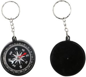 Boussole à aiguille en plastique antichoc en gros – Mini outil de navigation porte-clés pour la randonnée en extérieur et cadeaux promotionnels - Product Image 3