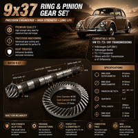 Juego de Piñón y Corona de Alto Rendimiento LT35 Crafter Transporter T4 T5, Relación 9:37 4.111, para VW
