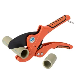 DAJING New promotion 42mm hdpe pipe cutter cutting tools Stainless Steel Blade Automatic Open PE/PPR/PLASTIC PIPE scissors