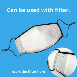 Hoge kwaliteit OEM wasbaar ademend zwart <span class=keywords><strong>100</strong></span>% puur katoen met filter unisex accepteert sample fabrikant extreem lage prijs - Product Image 4