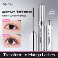 Maskara Life Girls Pemanjang Bulu Mata Sikat Halus Tahan Air Maskara Melentikkan Maskara 3D Curl Penambah Volume