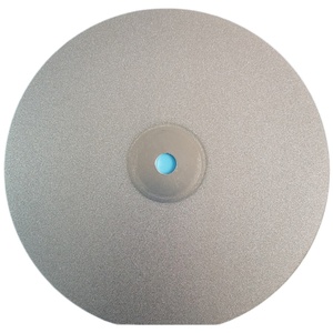 Disque de meulage plat en diamant électrolytique pour machine de découpe et de polissage de pierres précieuses - Product Image 1