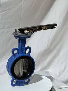 2025 नए आगमन सैनिटरी टोरो मैनुअल पावर कास्ट आयरन हैंड लेवल क्लैंप वेफर लुग टाइप सीट तितली वाल्व - Product Image 6