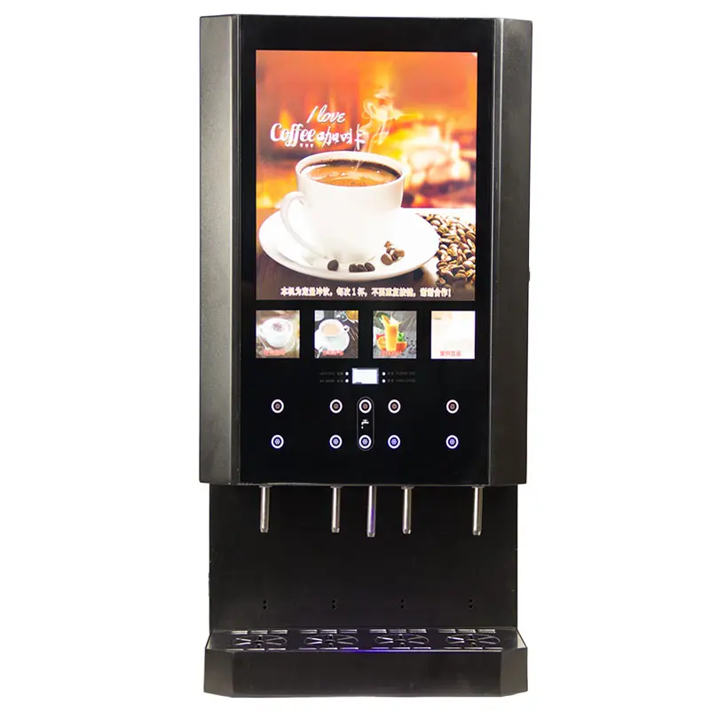 Professionele Touch Screen Display Automatische Koffiemachine Pomp Huishoudelijke Commerciële Koffiezetapparaat