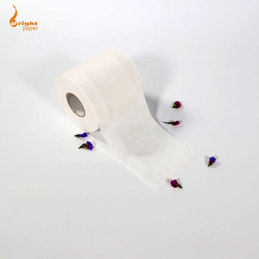 Papier toilette en pâte de bois souple, papier toilette matelassé OEM, provenant de la turquie