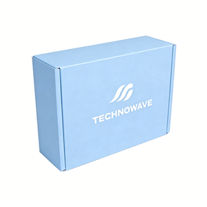 Masseur électrique, emballages d'électronique 3C, boîtes en carton ondulé B/E, option de fermeture auto-adhésive, impression quadricolore - Product Image 3