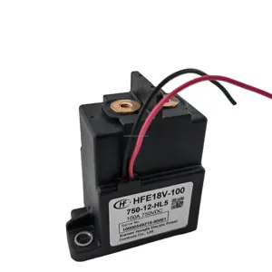 Power Relay 750V 100A HFE18V-100 2 pin 12V 750VAC