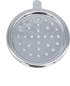 Pantallas metálicas de cachimba plateadas, soporte de carbón para cachimbas Shisha - Product Image 5