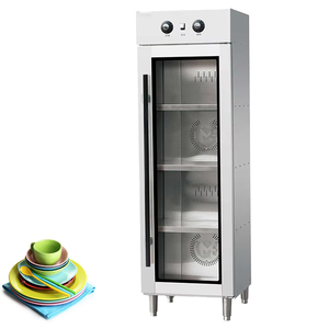 Stérilisateur commercial à porte unique, à température moyenne, à circulation d'air chaud, avec stérilisation UV-C/Ozone, en acier inoxydable 304, anti-corrosion, 200 - Product Image 1