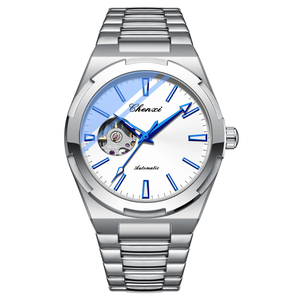 Men's Fashion Fully <b>Automatic</b> Mechanical Watch Luminous Waterproof Casual Daily Sports <b>Wristwatch</b> for Daily Use - Product Image 1