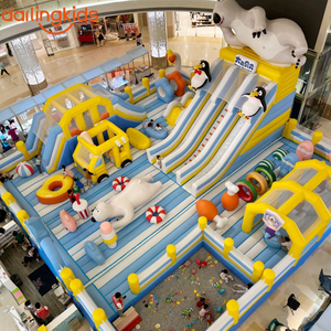 Parque Infantil Inflable Gigante para Interiores con Tobogán de Elefante, Piscina de Pelotas y Pista de Obstáculos para Centros Comerciales, Escuelas, Eventos y Empresas de Alquiler - Product Image 3