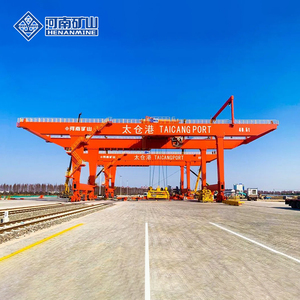 Gru a portale <span class=keywords><strong>RMG</strong></span> intelligente per movimentazione container in containerport, con struttura in acciaio, capacità 35t, 40t, 45.5t, 50t - Product Image 6