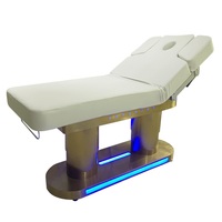Table de massage électrique professionnelle HICOMED à 4 moteurs pour salon de beauté, lit de soin des cils et du visage, lit de beauté cosmétique à vendre
