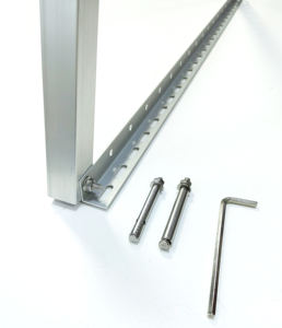 Système de montage de panneaux solaires en alliage d'aluminium réglable de 0 à 60 degrés avec boulons en acier inoxydable certifié CE Durée de vie de 25 ans - Product Image 3