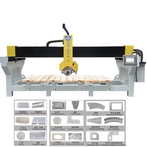 Machine automatique de découpe et de fraisage de pierre de pont à 5 + 1 axes avec boîte de vitesses pour aspiration de comptoir et caméra longueur maximale de 3400mm - Product Image 2