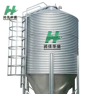 Silo de almacenamiento, fabricante de 275g, cono galvanizado ShouGang