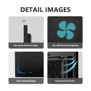 Kustomisasi 12 15.6 17 18.5 19 21.5 23.6 inci multi-antarmuka anti-interferensi IP65 tahan air Industria semua dalam satu Panel PC