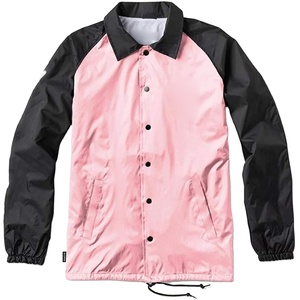 Camo de calle para hombre/chaqueta de entrenador de Nylon negra al por mayor - Product Image 1