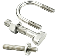 Vis hexagonale en acier inoxydable SS304 A2, boulon hexagonal DIN 933 DIN 931, à filetage total ou partiel, sur mesure
