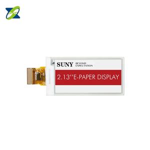 Layar Tampilan E-Ink Kustom Zhsunyco 2,13 Inci, Panel AMOLED Persegi Kecil, Modul Komunikasi SPI Berwarna - Product Image 2