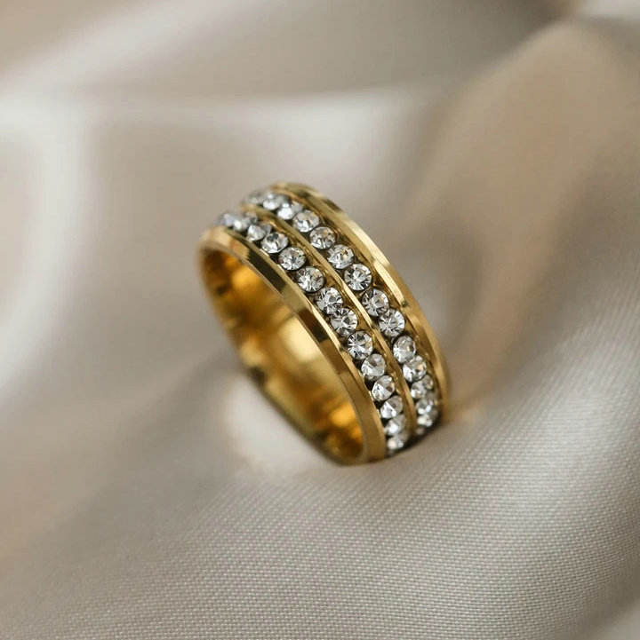 Anelli Anello Colleziona Sposa Da Donna In Oro 18 Carati Misura Anello - Foto 7