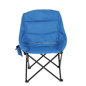 Sedia a Luna Pieghevole Premium Resistente con Schienale Alto e Seduta Imbottita Morbida per Campeggio e Picnic all'Aperto - Product Image 4