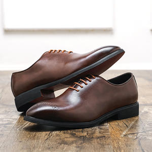 Chaussures en cuir de vache pour hommes, tendance printemps, plates, imperméables, légères, formelles, décontractées, pour l'extérieur - Product Image 4
