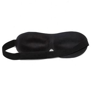 Masque de sommeil en polyester élastique 3D avec impression de logo personnalisé pour les fournitures de fête promotionnelles - Product Image 3