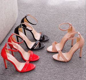 <span class=keywords><strong>Sandalias</strong></span> de Tacón Alto y Punta Abierta para <span class=keywords><strong>Mujer</strong></span>, Talla 45, 46, Sensuales y Elegantes - Product Image 4