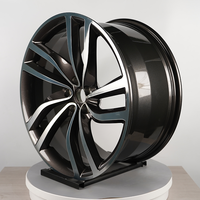Jantes de voiture en alliage d'aluminium moulé sur mesure BZ, jantes sport 17 18 pouces 5x100 pour VW Toyota Subaru Audi Honda Skoda