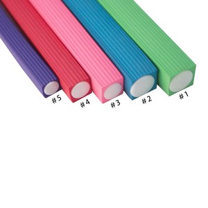 โรลม้วนผมยางทรงสี่เหลี่ยมแบบญี่ปุ่น พร้อมฉนวนกันความร้อน สำหรับดัดผมถาวรและจัดแต่งทรงผม - Product Image 3