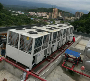 Refroidisseur à spirale à air à économie d'énergie, conditions de fonctionnement T3 personnalisées pour les bâtiments hôteliers - Product Image 2