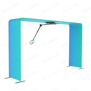 Nueva tendencia <span class=keywords><strong>Photoboot</strong></span> 360 Selfie DSLR Cámara Ipad Air Pro Smartphone Self Photo Booth 360 Spinner superior con estuche de vuelo - Product Image 2