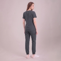 Ensemble d'uniformes médicaux en polyester et élasthanne, vêtements de travail pour femmes, uniformes de soins de santé, vêtements de travail pour hôpital