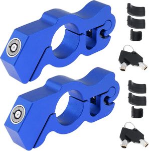 Bloqueo de Manillar de Aleación de Aluminio <span class=keywords><strong>Antirrobo</strong></span> e Impermeable <span class=keywords><strong>para</strong></span> Motocicletas y Vehículos Eléctricos, Accesorios <span class=keywords><strong>para</strong></span> Motocicletas - Product Image 3