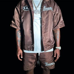 DCY 2025 Trending Product High Quality Streetwear <strong>Tracksuit</strong>,<strong>Tracksuit</strong> Men Custom,Men Joggers Suits Nylon Set - Product Image 6