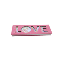 Boîte de Palette de Fards à Paupières Recyclée Personnalisée Boîte Rigide Emballage de Fards à Paupières Multicolores Utilisation Cosmétique Boîtes en Papier avec Miroir