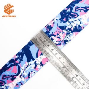 สายรัด RPET แบบสั่งทำจากโรงงาน สายรัดทอจากวัสดุรีไซเคิล พิมพ์ลายด้วยความร้อน สายรัดโพลีเอสเตอร์สำหรับรองเท้า หนา 1 มม. - Product Image 6