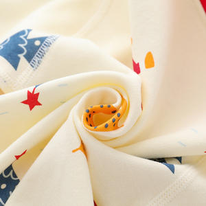 Conjunto de Ropa de Algodón para Bebé Recién Nacido para Primavera, 100% Algodón, Traje de Gateo con Estampado Animal, Algodón Peinado - Product Image 4