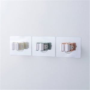 Support de <span class=keywords><strong>balai</strong></span> support de vadrouille mural ménage adhésif stockage <span class=keywords><strong>balai</strong></span> cintre vadrouille crochet supports <span class=keywords><strong>cuisine</strong></span> salle de bain organisateur L0392 - Product Image 5