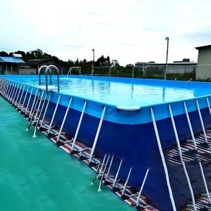 สระน้ำพีวีซีแบบสไลด์ขนาดเล็กบ่อเลี้ยงปลาทำจากวัสดุ PVC แบบหนา - Product Image 5