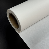 Filet adhésif thermofusible double face en polyamide pour col de chemise