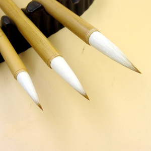 Pinceau de <span class=keywords><strong>calligraphie</strong></span> en bambou Stylo de <span class=keywords><strong>calligraphie</strong></span> de style chinois Outil d'écriture traditionnelle - Product Image 2