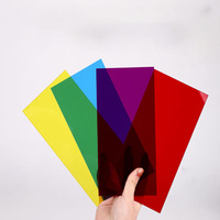 Panneau acrylique translucide coloré, décoration DIY, épaisseur 3 mm, 5 mm, 8 mm, 10 mm, fabriqué en Chine continentale