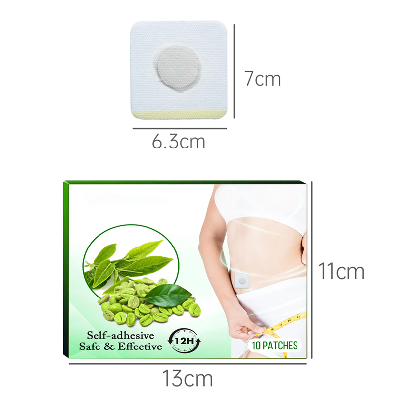 oem chinese weight loss quick slimming mint patch detox fat burning patch